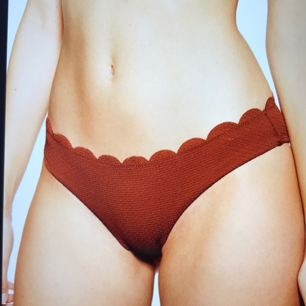 TopShop Scallop Bikini Bottoms NWT 10